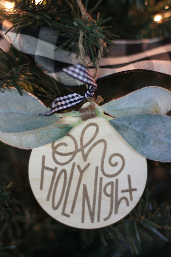 Oh Holy Night Ornament