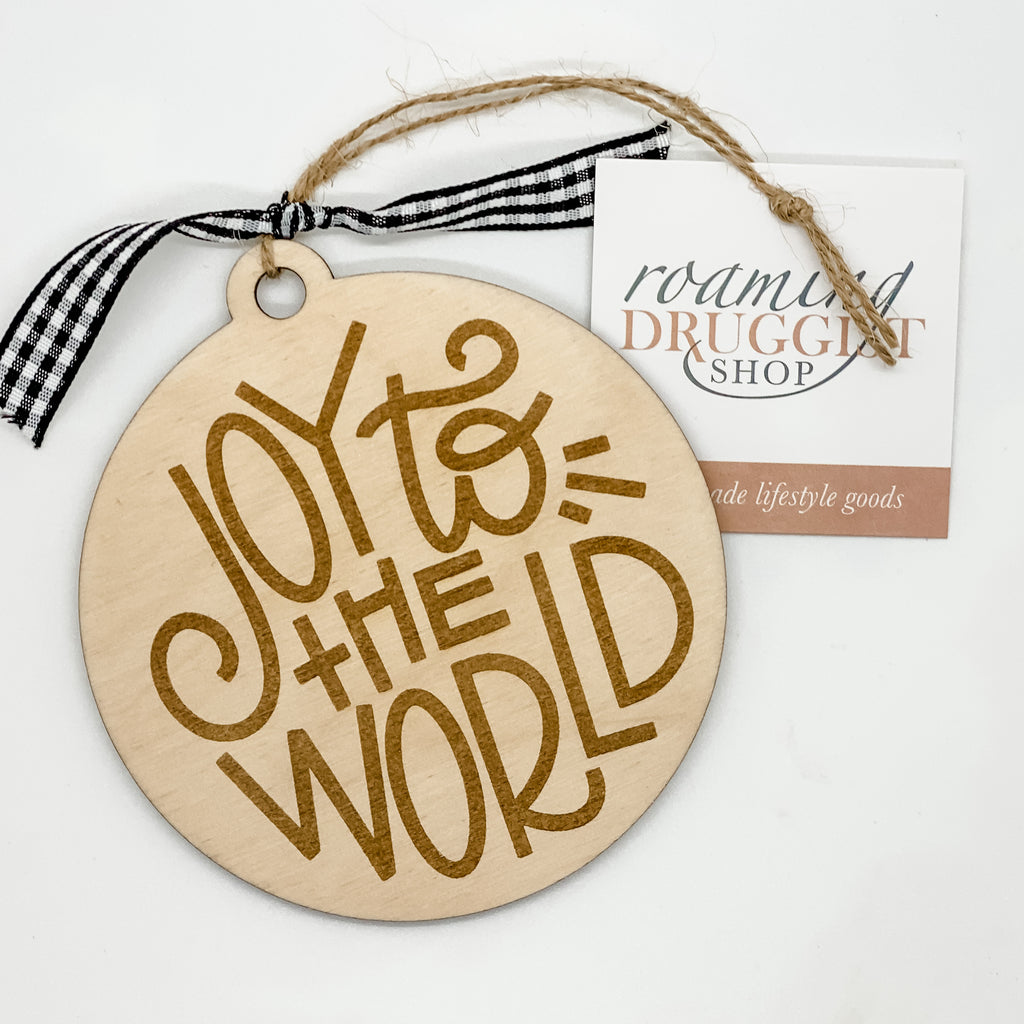 Joy to the World Ornament