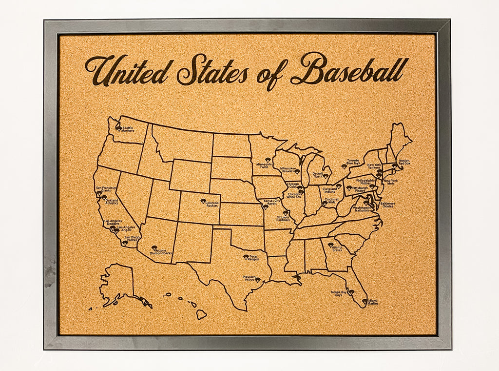 untited states map baseball